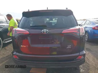 2017 Toyota RAV4 LE with VIN 2T3BFREV9HW600006, listed as a IAAI auction lot 40718177 with 122,119 mi miles. Bid and sale history available at carsss.com. Image 16.