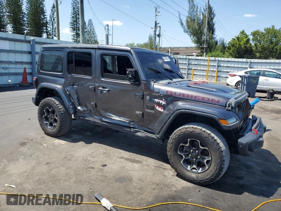 2020 Jeep Wrangler Unlimited Rubicon with VIN 1C4HJXFN6LW253546, listed as a Copart auction lot 53378095 with 71,826 mi miles and Clean Title. Bid and sale history available at carsss.com. Image 4.