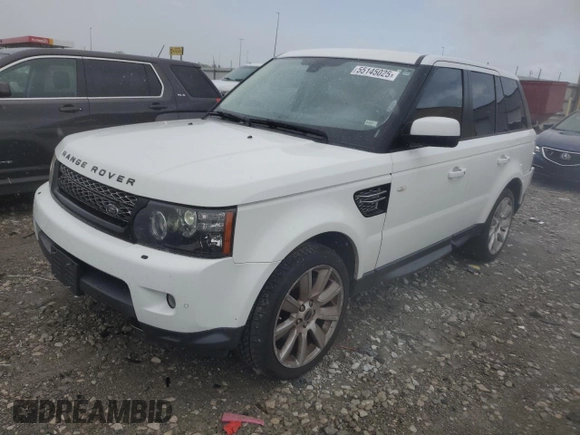 2013 Land Rover Range Rover Sport HSE Lux z VIN SALSK2D42DA771256, wystawiony jako Copart lot #55145025 z przebiegiem 127 757 mil mil oraz Szkoda całkowita • Salvage title. Historia ofert i sprzedaży dostępna na DreamBid. Obrazek 1.