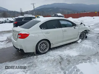 2018 Subaru WRX with VIN JF1VA1A63J9819423, listed as a IAAI auction lot 41552132 with 83,307 mi miles. Bid and sale history available at carsss.com. Image 4.