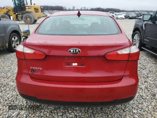 2016 Kia Forte LX with VIN KNAFK4A65G5567197, listed as a Copart auction lot 78432243 with 86,675 mi miles and Salvage Title. Bid and sale history available at carsss.com. Image 6.