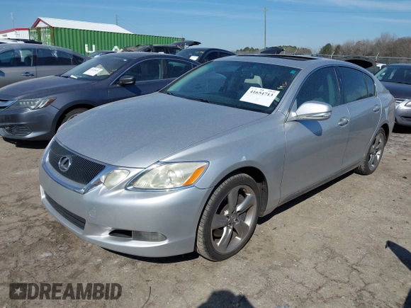 2008 Lexus GS 350 with VIN JTHBE96S880035614, listed as a IAAI auction lot 41654713 with 253,083 mi miles. Bid and sale history available at carsss.com. Image 17.