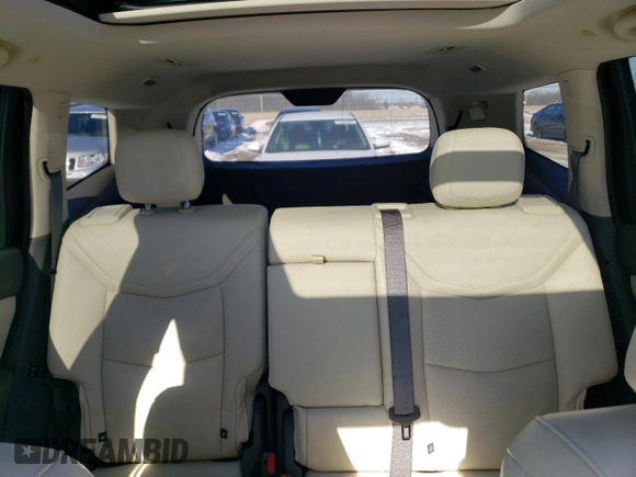 2022 Cadillac XT6 Premium Luxury with VIN 1GYKPCRS0NZ173802, listed as a Copart auction lot 87419534 with 28,373 mi miles and Salvage Title. Bid and sale history available at carsss.com. Image 10.