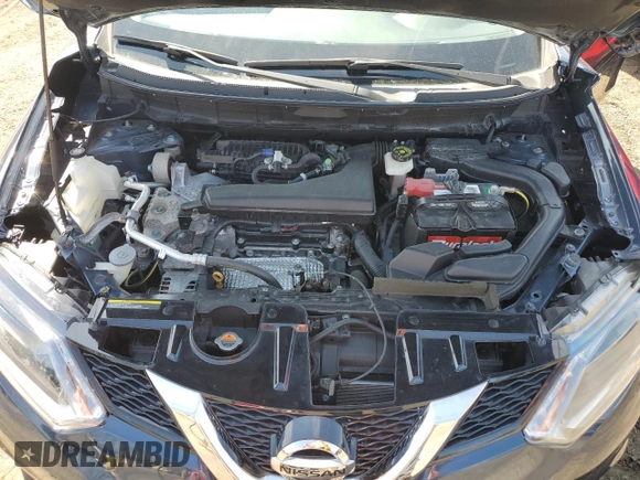 2015 Nissan Rogue SV with VIN KNMAT2MV1FP557979, listed as a Copart auction lot 54177585 with 66,031 mi miles and Salvage Title. Bid and sale history available at carsss.com. Image 12.