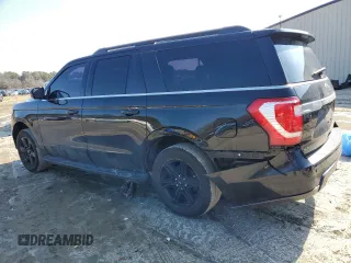 2021 Ford Expedition Max XLT with VIN 1FMJK1JT5MEA75357, listed as a Copart auction lot 44400205 with 146,235 mi miles and Salvage Title. Bid and sale history available at DreamBid. Image 2.