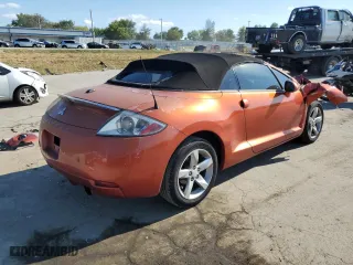 2008 Mitsubishi Eclipse GS with VIN 4A3AL25F98E039380, listed as a Copart auction lot 70479844 with 140,317 mi miles and Salvage Title. Bid and sale history available at carsss.com. Image 3.