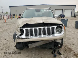 2016 Jeep Renegade Limited with VIN ZACCJBDT4GPC71366, listed as a Copart auction lot 58951425 with 86,485 mi miles and Non repairable. Bid and sale history available at DreamBid. Image 5.