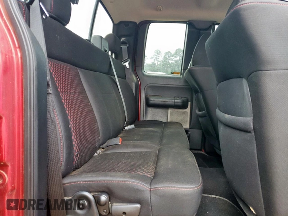 2008 Ford F-150 STX with VIN 1FTRX12W68KD11913, listed as a Copart auction lot 57166435 with 186,576 mi miles and Salvage title. Bid and sale history available at DreamBid. Image 10.