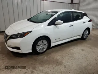 2018 Nissan LEAF S with VIN 1N4AZ1CP6JC311673, listed as a Copart auction lot 48239055 with 52,693 mi miles and Clean Title. Bid and sale history available at DreamBid. Image 1.