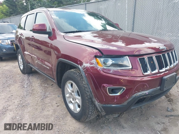 2016 Jeep Grand Cherokee Laredo with VIN 1C4RJFAG8GC318878, listed as a IAAI auction lot 42600747 with 85,882 mi miles and . Bid and sale history available at DreamBid. Image 1.