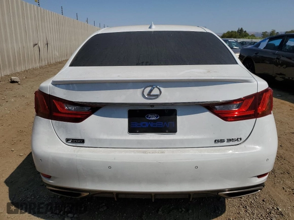 2015 Lexus GS 350 with VIN JTHBE1BL8FA015497, listed as a Copart auction lot 63062494 with 112,978 mi miles and Salvage Title. Bid and sale history available at carsss.com. Image 6.