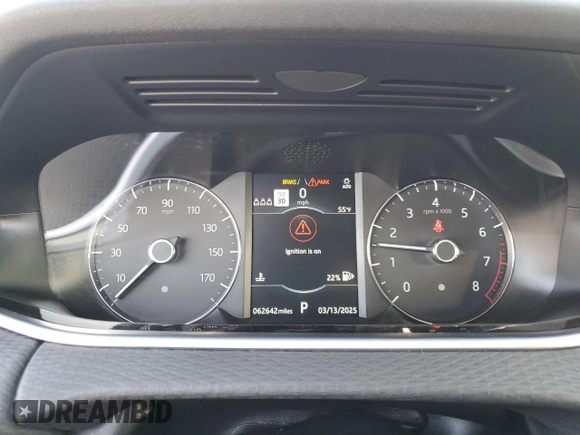 2020 Land Rover Range Rover Evoque S z VIN SALZJ2FXXLH058653, wystawiony jako Copart lot #48974685 z przebiegiem 62 642 mil mil oraz Czysty tytuł • Clean title. Historia ofert i sprzedaży dostępna na DreamBid. Obrazek 9.