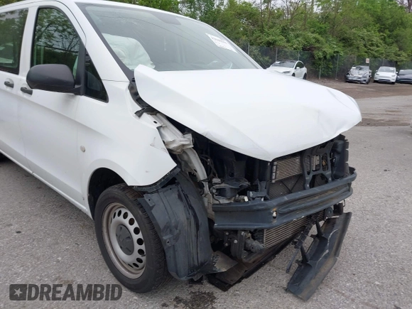 2019 Mercedes-Benz Metris Cargo with VIN WD3PG3EA9K3592801, listed as a IAAI auction lot 42048501 with 75,702 mi miles. Bid and sale history available at carsss.com. Image 6.