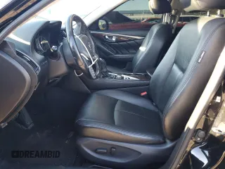 2018 Infiniti Q50 3.0t LUXE with VIN JN1EV7APXJM590796, listed as a Copart auction lot 47481395 with 91,360 mi miles and Salvage Title. Bid and sale history available at carsss.com. Image 7.