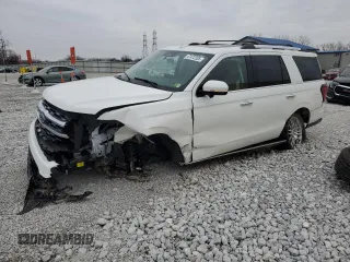 2024 Ford Expedition Limited with VIN 1FMJU2A86REA75225, listed as a Copart auction lot 47472205 with 11,438 mi miles and Salvage Title. Bid and sale history available at carsss.com. Image 1.