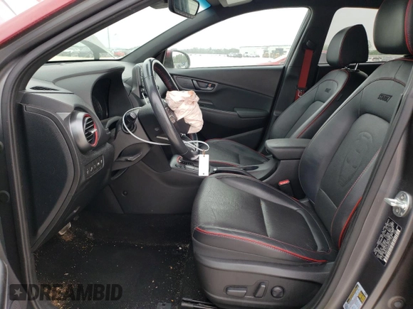2019 Hyundai Kona Ultimate with VIN KM8K53A50KU311778, listed as a Copart auction lot 47336503 with 47,100 mi miles and . Bid and sale history available at DreamBid. Image 7.