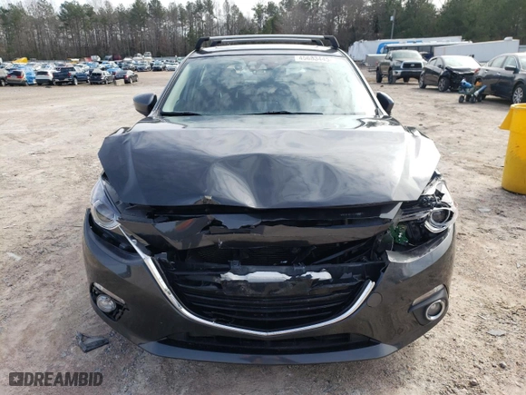 2014 Mazda Mazda3 s Grand Touring with VIN JM1BM1M35E1190743, listed as a Copart auction lot 45683445 with NaN miles and Salvage Title. Bid and sale history available at carsss.com. Image 5.