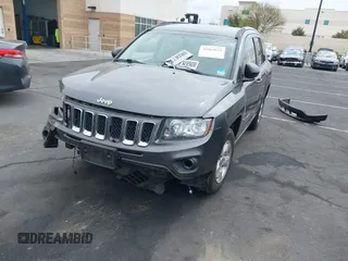 2017 Jeep Compass Sport with VIN 1C4NJCBB6HD134437, listed as a IAAI auction lot 42064834 with 118,685 mi miles and . Bid and sale history available at DreamBid. Image 2.