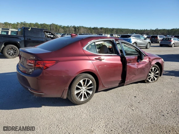2015 Acura TLX Tech with VIN 19UUB1F50FA021889, listed as a Copart auction lot 47689405 with 162,995 mi miles and Salvage Title. Bid and sale history available at carsss.com. Image 3.