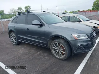 2016 Audi SQ5 Premium Plus with VIN WA1CCAFP1GA018441, listed as a IAAI auction lot 42041711 with 125,781 mi miles. Bid and sale history available at carsss.com. Image 1.