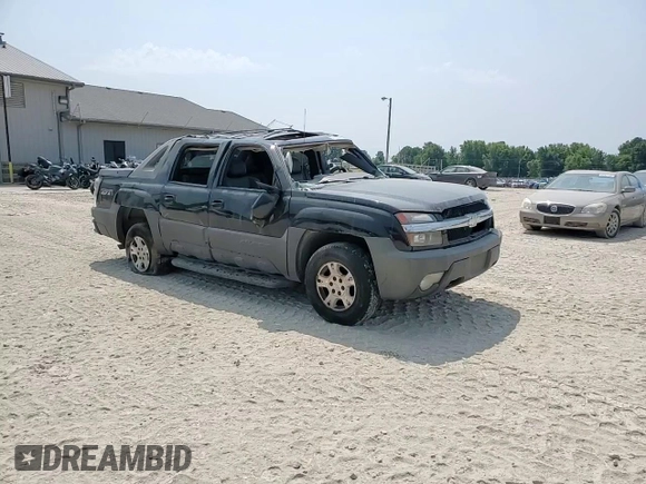 2003 Chevrolet Avalanche with VIN 3GNEK13T63G246828, listed as a Copart auction lot 64102984 with 0 mi miles and Salvage Title. Bid and sale history available at carsss.com. Image 10.