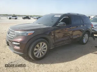 2020 Ford Explorer Limited with VIN 1FMSK7FH7LGA88352, listed as a Copart auction lot 49730515 with 86,139 mi miles and Salvage Title. Bid and sale history available at carsss.com. Image 1.