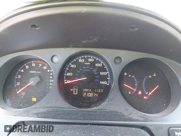 2005 Acura MDX with VIN 2HNYD18205H552503, listed as a IAAI auction lot 42004868 with 210,814 mi miles. Bid and sale history available at carsss.com. Image 7.