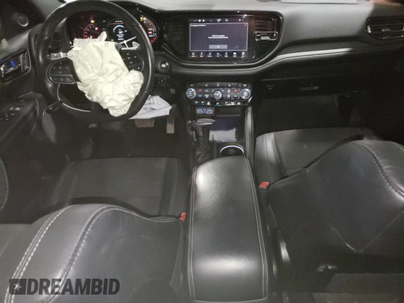 2022 Dodge Durango GT Plus with VIN 1C4RDJDGXNC196835, listed as a Copart auction lot 50646995 with 43,755 mi miles and Salvage title. Bid and sale history available at DreamBid. Image 8.