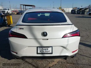 2024 Acura Integra w/A-Spec Package with VIN 19UDE4H36RA010601, listed as a IAAI auction lot 41283579 with 1 mi miles. Bid and sale history available at carsss.com. Image 16.