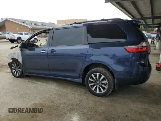 2020 Toyota Sienna XLE with VIN 5TDDZ3DCXLS249579, listed as a Copart auction lot 55288175 with Not provided miles and Non repairable. Bid and sale history available at DreamBid. Image 2.