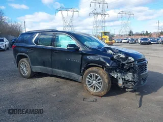 2022 Chevrolet Traverse LT Leather with VIN 1GNEVHKW7NJ174809, listed as a IAAI auction lot 41555992 with 50,154 mi miles. Bid and sale history available at carsss.com. Image 1.