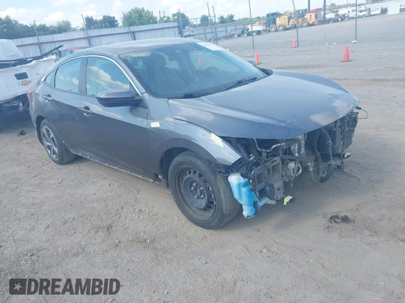2020 Honda Civic LX with VIN 2HGFC2F65LH505932, listed as a IAAI auction lot 40046863 with 59,768 mi miles and . Bid and sale history available at DreamBid. Image 1.