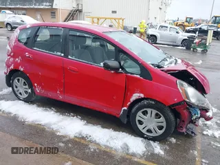 2010 Honda Fit with VIN JHMGE8H21AC022186, listed as a IAAI auction lot 41843435 with 144,634 mi miles. Bid and sale history available at carsss.com. Image 1.