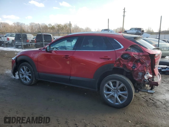 2021 Mazda CX-30 Premium with VIN 3MVDMBDL2MM307936, listed as a Copart auction lot 42328855 with 30,509 mi miles and Salvage Title. Bid and sale history available at carsss.com. Image 2.