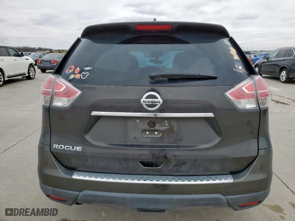 2016 Nissan Rogue SV with VIN 5N1AT2MN7GC848569, listed as a Copart auction lot 45812325 with 144,027 mi miles and Clean Title. Bid and sale history available at carsss.com. Image 6.
