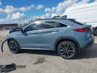 2023 Infiniti QX55 Luxe z VIN 3PCAJ5JRXPF117396, wystawiony jako IAAI lot #41672269 z przebiegiem 9 708 mil mil oraz . Historia ofert i sprzedaży dostępna na DreamBid. Obrazek 15.