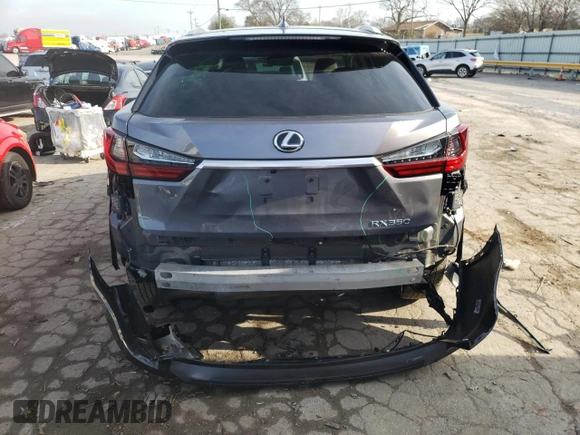 2017 Lexus RX with VIN 2T2BZMCA2HC084135, listed as a Copart auction lot 45547143 with 67,440 mi miles. Bid and sale history available at carsss.com. Image 6.