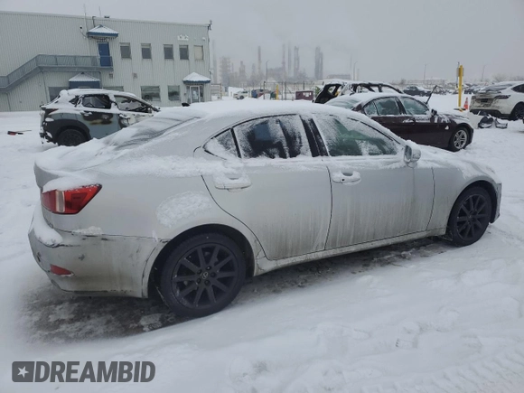 2012 Lexus IS 250 with VIN JTHCF5C2XC5053025, listed as a Copart auction lot 88411205 with 219,717 mi miles and Salvage Title. Bid and sale history available at DreamBid. Image 3.