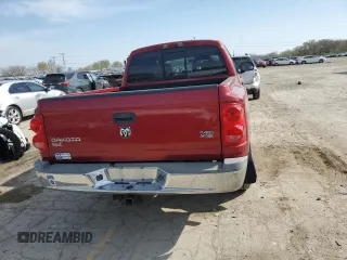 2006 Dodge Dakota SLT with VIN 1D7HW48N76S627130, listed as a Copart auction lot 53645845 with 103,719 mi miles and Clean Title. Bid and sale history available at carsss.com. Image 6.