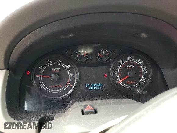2008 Ford Focus S with VIN 1FAHP34N98W260014, listed as a Copart auction lot 45884875 with 207,431 mi miles and Salvage Title. Bid and sale history available at carsss.com. Image 9.