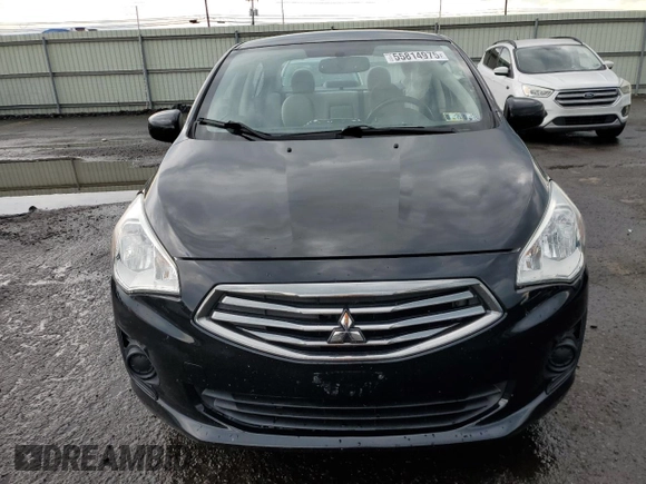 2017 Mitsubishi Mirage ES z VIN ML32F3FJ5HHF18228, wystawiony jako Copart lot #55814975 z przebiegiem 81 565 mil mil oraz Szkody całkowita. Historia ofert i sprzedaży dostępna na DreamBid. Obrazek 5.