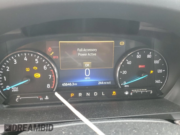 2022 Ford Explorer Limited z VIN 1FMSK8FH6NGB03965, wystawiony jako Copart lot #53475445 z przebiegiem 45 646 mil mil oraz Szkoda całkowita • Salvage title. Historia ofert i sprzedaży dostępna na DreamBid. Obrazek 9.