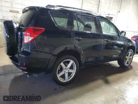 2007 Toyota RAV4 Sport with VIN JTMZD32V676040015, listed as a Copart auction lot 52026895 with 157,765 mi miles and Salvage Title. Bid and sale history available at carsss.com. Image 3.