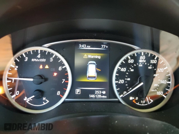 2016 Nissan Sentra SV with VIN 3N1AB7AP4GL676972, listed as a Copart auction lot 53526055 with 146,128 mi miles and Salvage Title. Bid and sale history available at DreamBid. Image 9.