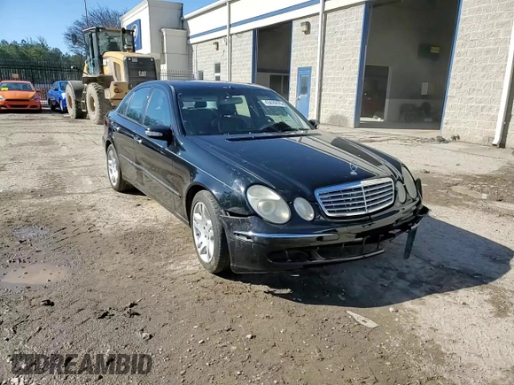 2003 Mercedes-Benz E-Class 5.0L with VIN WDBUF70J83A153241, listed as a Copart auction lot 43629475 with 0 mi miles and Salvage Title. Bid and sale history available at carsss.com. Image 10.