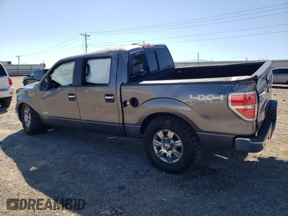 2011 Ford F-150 XLT with VIN 1FTFW1ET9BFC88005, listed as a Copart auction lot 49379465 with 154,459 mi miles and Salvage Title. Bid and sale history available at carsss.com. Image 2.