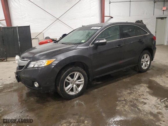 2014 Acura RDX Tech Pkg with VIN 5J8TB4H57EL021191, listed as a Copart auction lot 50077085 with 89,415 mi miles and Salvage Title. Bid and sale history available at carsss.com. Image 1.