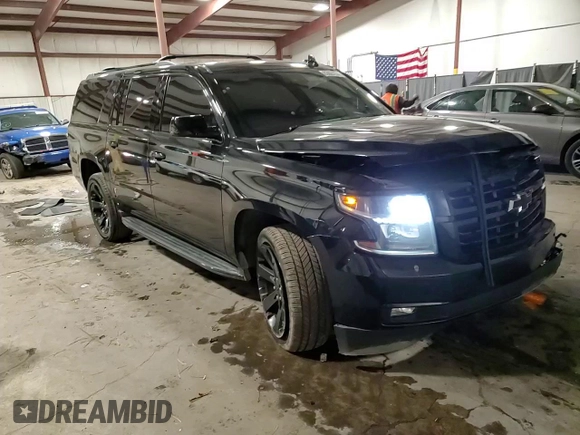 2019 Chevrolet Suburban Premier with VIN 1GNSKJKC7KR140553, listed as a Copart auction lot 83027274 with 89,835 mi miles and Salvage Title. Bid and sale history available at DreamBid. Image 15.