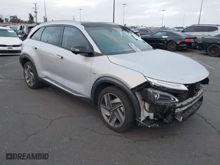 2021 Hyundai NEXO Limited with VIN KM8J84A64MU012993, listed as a IAAI auction lot 41261318 with 34,039 mi miles. Bid and sale history available at carsss.com. Image 1.