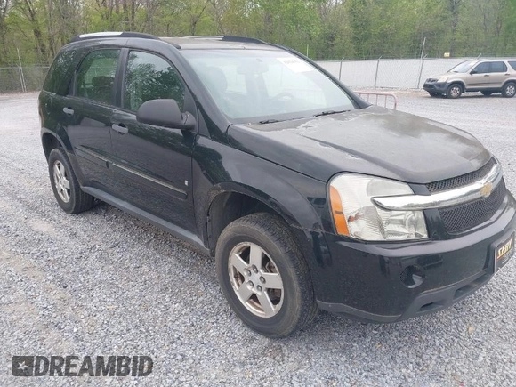 2008 Chevrolet Equinox LS with VIN 2CNDL23FX86067045, listed as a IAAI auction lot 42024362 with 142,671 mi miles. Bid and sale history available at carsss.com. Image 1.